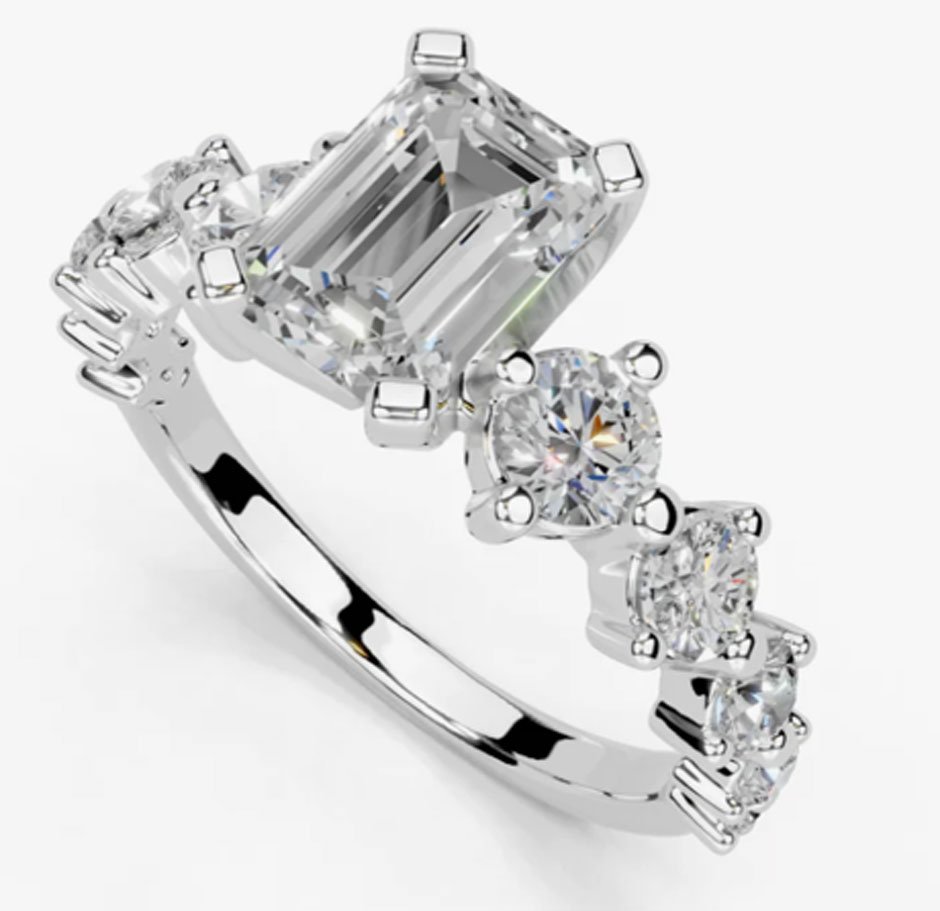 Timeless Glamour: What Makes Emerald Cut Engagement Rings Unique