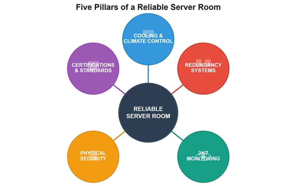 A Reliable Server Room Isn't Built on Luck, but on Five Pillars