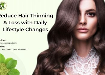 Reduce Hair Thinning & Loss with Daily Lifestyle Changes