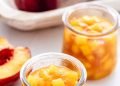 Peach & Purple Flower Compote Recipe