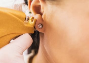 piercing on ear