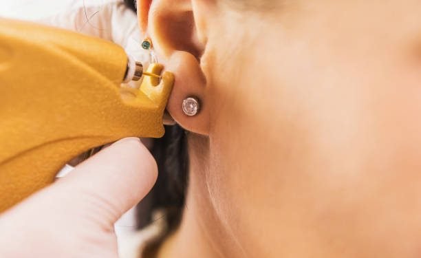 piercing on ear