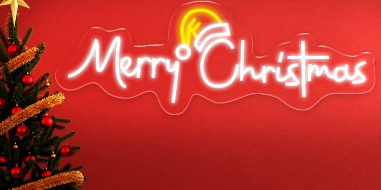 LED Neon Signs for Holiday Decorations