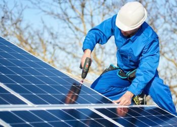 solar panel installation