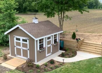 Amish made EZ-Fit Homestead Shed Kit