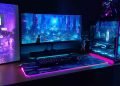 gaming PC setup