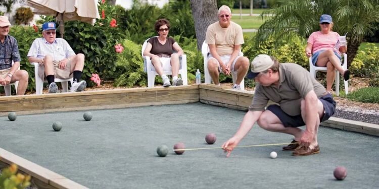 Play Bocce Ball