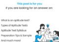 Hire people for diverse job roles at ease using aptitude tests