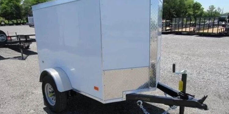 Right Enclosed Trailer