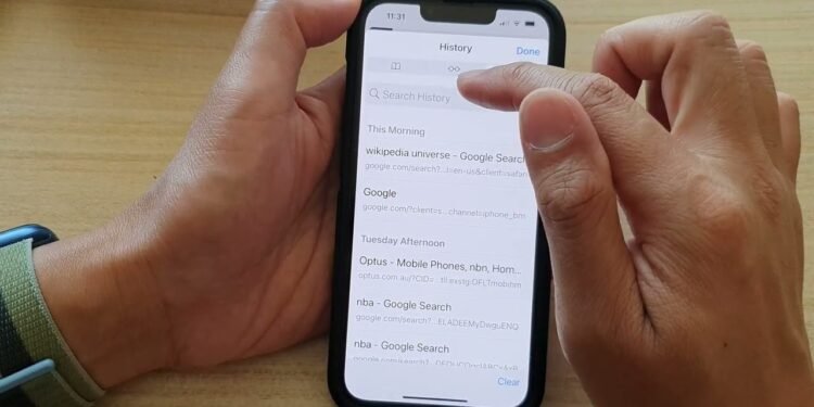 How to View Other's Safari Browsing History on iPhone