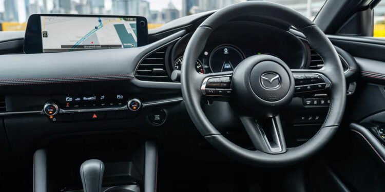 Mazda 3 Interior Stand Out