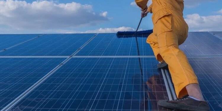 Clean the Solar Panels on Your Property
