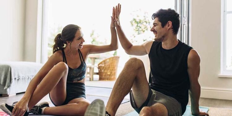 In-home couples personal training