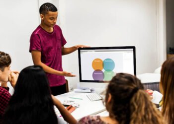 Enhance Their Slideshows student