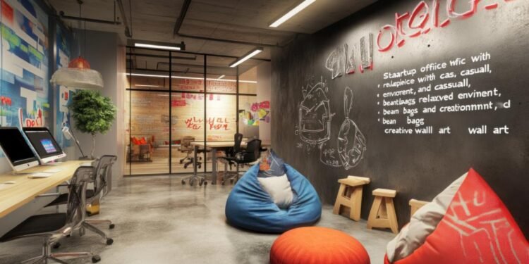 Innovative startup office interior design ideas