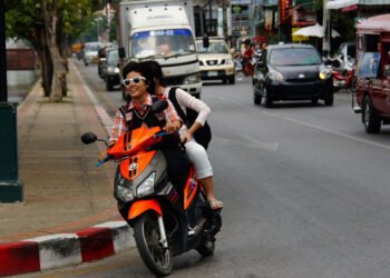 Rented Scooter in Chiang Mai