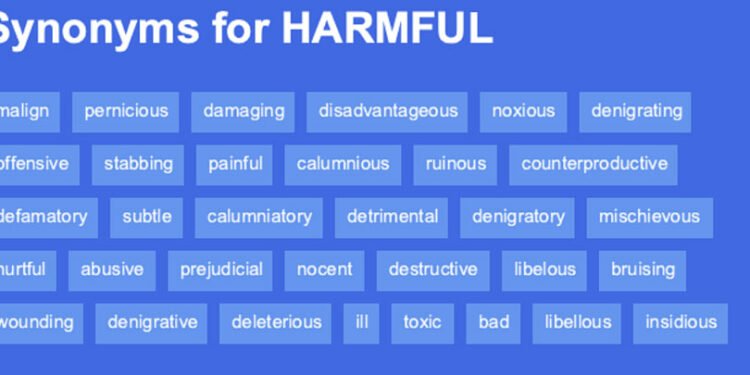 Beyond the Thesaurus: Navigating the World of Harmful Synonyms