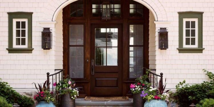 Transform Your Home Exterior With a Classic Cedar Front Door