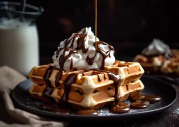 Crispy Oreo Waffles: A Fun Dessert You Can Make with Cadbury Chocolate Sauce