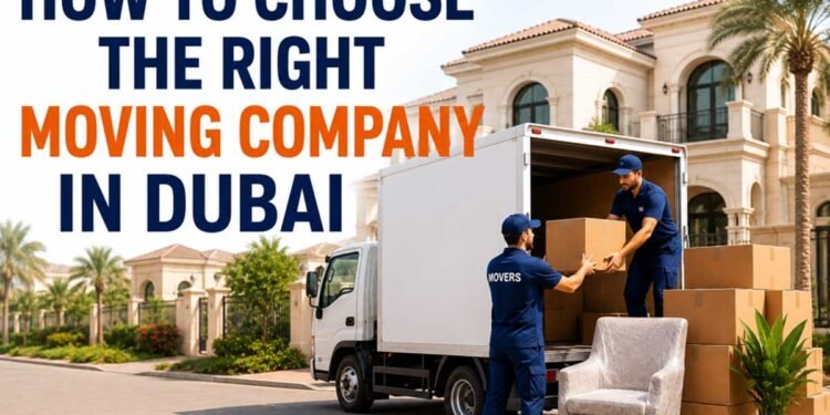How to Choose the Right Moving Company in Dubai